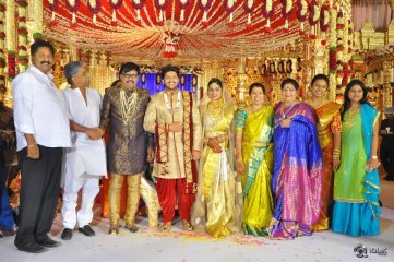 Music Director Koti Son Rajeev Wedding Reception Photos